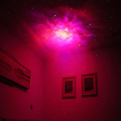 Astronaut projection light Room Bedroom decoration Star guitar top night light full Star laser atmosphere light gift